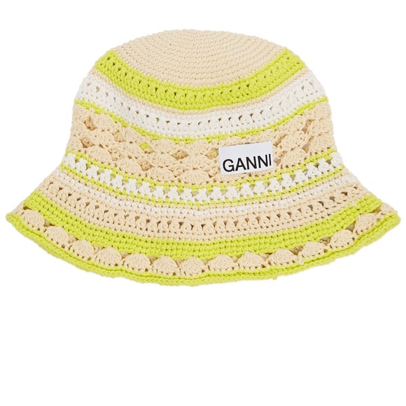 BRAND NEW GANNI KNIT BUCKET HAT - Picture 1 of 2